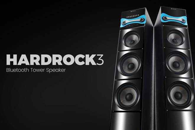 HardRock 3, the ultimate Bluetooth Tower Speakers.